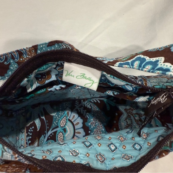 Vera Bradley Maggie Small Tote Shoulder Bag Retired Java Blue Pattern - Picture 7 of 7